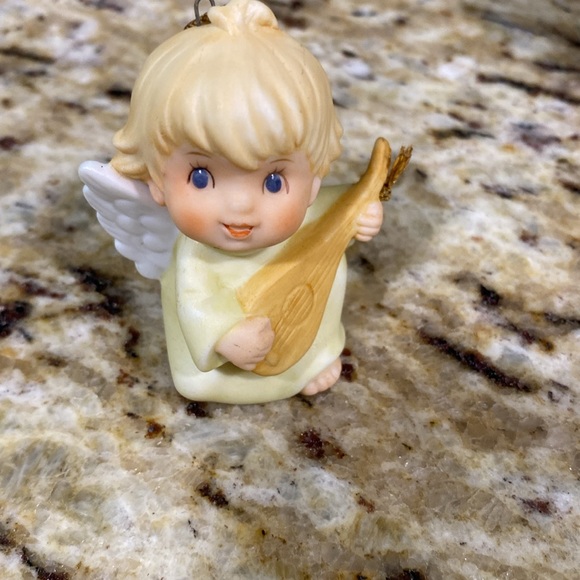 Vintage 2 Pc Gorham Angel Figurine Ornaments 1983 - Picture 2 of 15